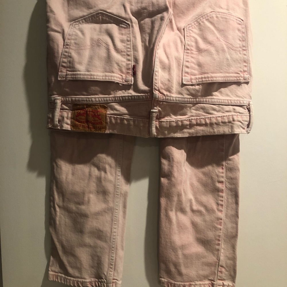 Light Pink Levi Strauss Jeans